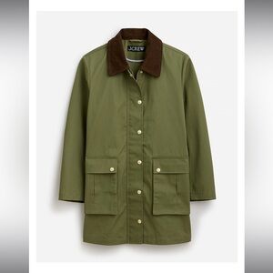 J. Crew Heritage Barn Jacket in waxed cotton twill